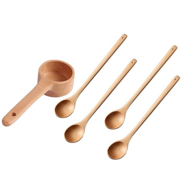 spoons au -5pcs long handle natural wooden spoon wood tableware kitchen soup ladle scoop, 15 x 5cm & 33
spoons au -5pcs long handle natural wooden spoon wood tableware kitchen soup ladle scoop, 15 x 5cm & 33