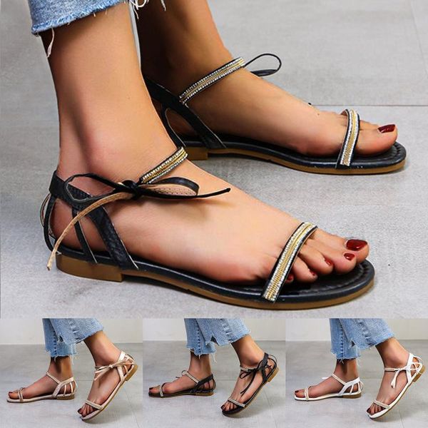 sandals shoes summer fashion women's casual bling breathable flats slip-on round toe flip-flops chain 2021, Black
sandals shoes summer fashion women's casual bling breathable flats slip-on round toe flip-flops chain 2021, Black