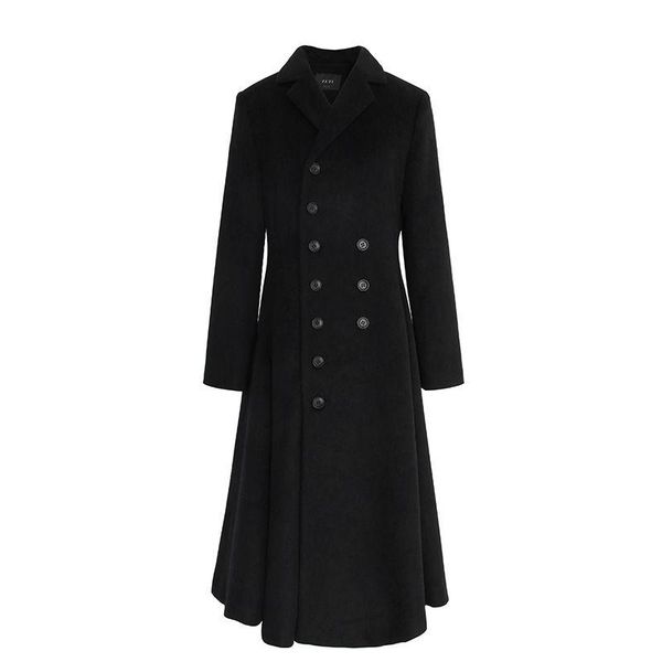 women's wool & blends winter coat women 2021 black long oversize elegant double-breasted woolen jacket for female
women's wool & blends winter coat women 2021 black long oversize elegant double-breasted woolen jacket for female
