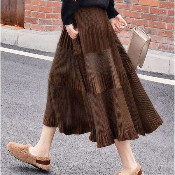 skirts long ruffle skirt black brown corduroy high waist a line plus size woman maxi female femme 2021 clothing spring
skirts long ruffle skirt black brown corduroy high waist a line plus size woman maxi female femme 2021 clothing spring