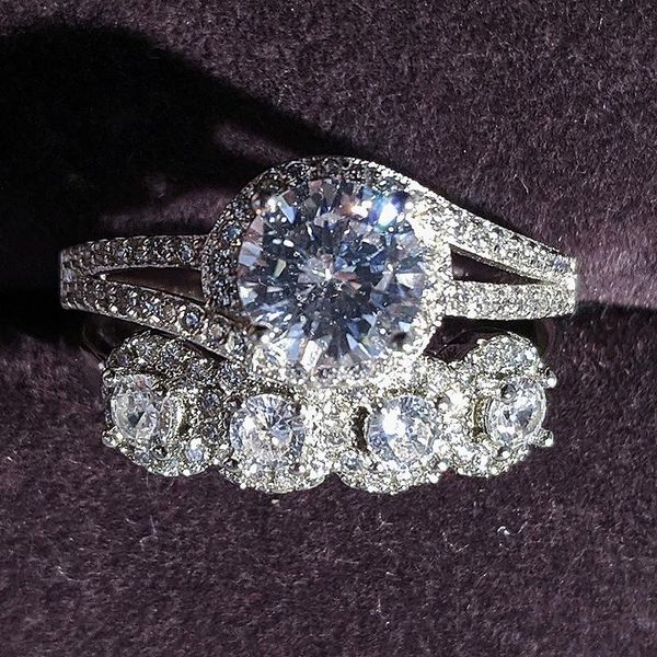 cluster rings 2021 luxury round real 925 sterling silver wedding ring set for women lady anniversary gift jewelry wholesale moonso r5135, Golden;silver
cluster rings 2021 luxury round real 925 sterling silver wedding ring set for women lady anniversary gift jewelry wholesale moonso r5135, Golden;silver