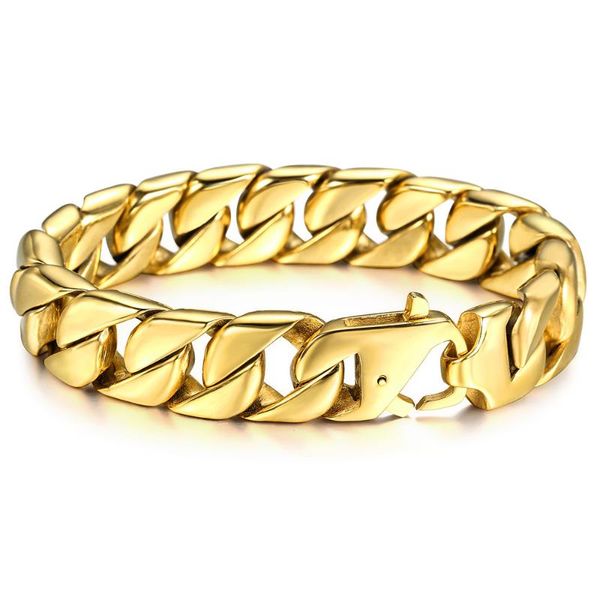 bracelet for men women 316l stainless steel curb cuban chain link bracelets gold color 8-10 inch jewelry gifts lhb511 link,, Black
bracelet for men women 316l stainless steel curb cuban chain link bracelets gold color 8-10 inch jewelry gifts lhb511 link,, Black