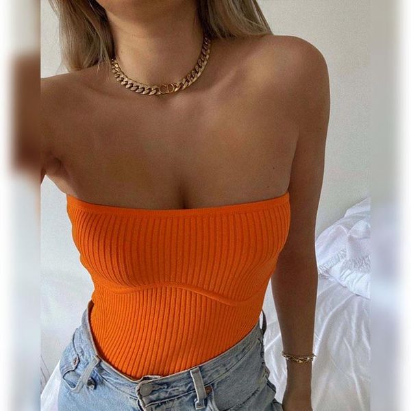 bustiers & corsets summer women's corset 2021 knit clubwear strapless orange solid slim gothic clothes body shapewear women bu, Black;white
bustiers & corsets summer women's corset 2021 knit clubwear strapless orange solid slim gothic clothes body shapewear women bu, Black;white