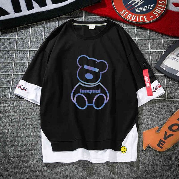 men's t-shirts new funny bear t shirt print men cotton mens summer tshirts male tee shirts t-shirt for man streetwear o56b, White;black
men's t-shirts new funny bear t shirt print men cotton mens summer tshirts male tee shirts t-shirt for man streetwear o56b, White;black