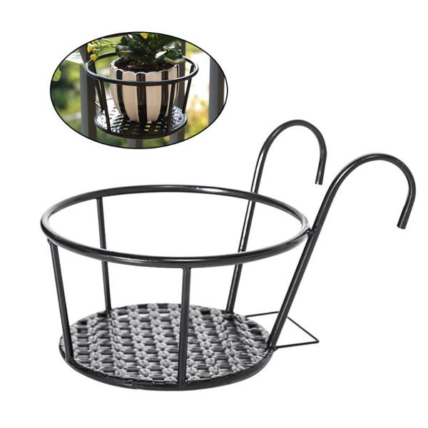 planters & pots 3pcs iron planter holder hanging balustrades flowerpot shelf outdoor flower rack for fence balcony (black)
planters & pots 3pcs iron planter holder hanging balustrades flowerpot shelf outdoor flower rack for fence balcony (black)