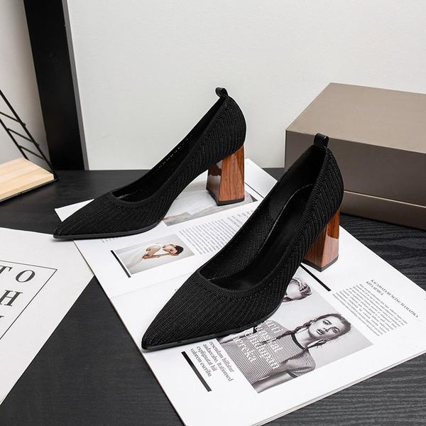 dress shoes 2021 mesh breathable high-heels high-quality fabric shallow pointed toe party summer high-heel womens zapatillas mujer, Black
dress shoes 2021 mesh breathable high-heels high-quality fabric shallow pointed toe party summer high-heel womens zapatillas mujer, Black