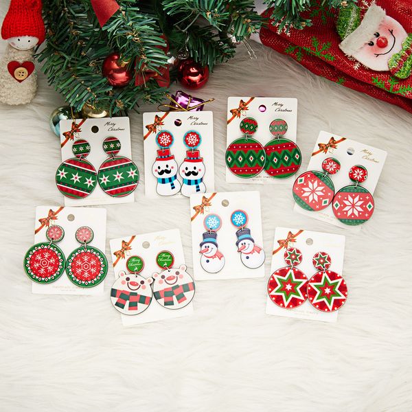 2021 trend christmas new year cute stud earrings for women charm fashion party jewelry xmas festive cartoon tree deer snowflake drop earring, Golden;silver
2021 trend christmas new year cute stud earrings for women charm fashion party jewelry xmas festive cartoon tree deer snowflake drop earring, Golden;silver