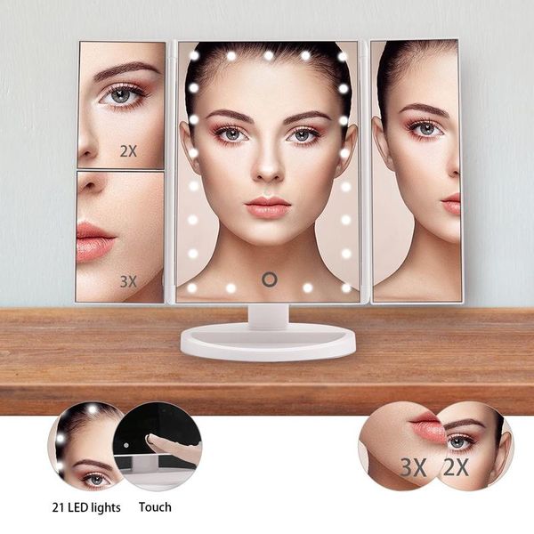 compact mirrors led makeup mirror night light 22 vanity cosmetic touch screen table lamp adjustable dimmable dual power supply
compact mirrors led makeup mirror night light 22 vanity cosmetic touch screen table lamp adjustable dimmable dual power supply