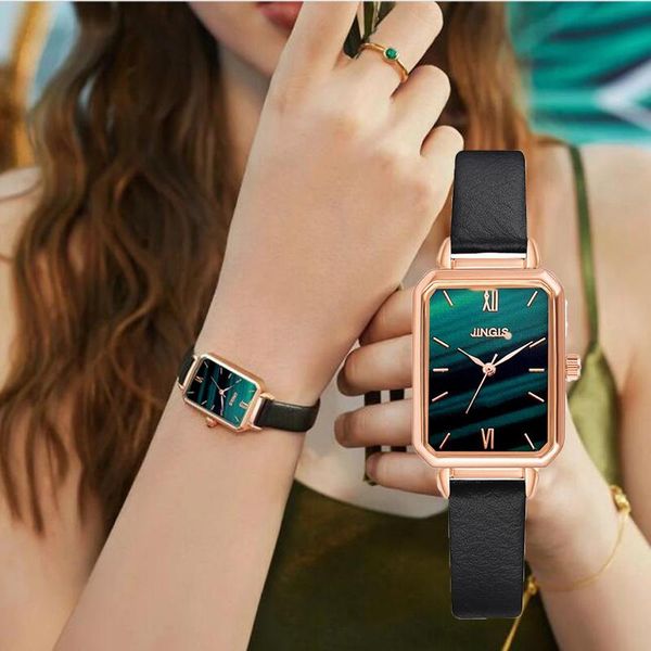 wristwatches women's watches fashion brand vintage leather quartz watch women simple woman clock casual ladies montre feminino, Slivery;brown
wristwatches women's watches fashion brand vintage leather quartz watch women simple woman clock casual ladies montre feminino, Slivery;brown