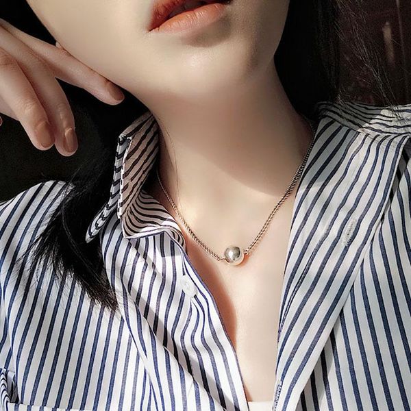 chains evimi minimalist 925 sterling silver smooth bead clavicle chain necklace for women trendy elegant wedding bride jewelry gifts
chains evimi minimalist 925 sterling silver smooth bead clavicle chain necklace for women trendy elegant wedding bride jewelry gifts