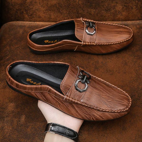 2021 doudou sho men's breathable semi drag lazy in summer korean casual leather and fashionable
2021 doudou sho men's breathable semi drag lazy in summer korean casual leather and fashionable