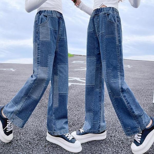 jeans girls 2021 autumn loose straight wide-leg pants kids trousers for outfits 10 12 13 15 years high waist, Blue
jeans girls 2021 autumn loose straight wide-leg pants kids trousers for outfits 10 12 13 15 years high waist, Blue