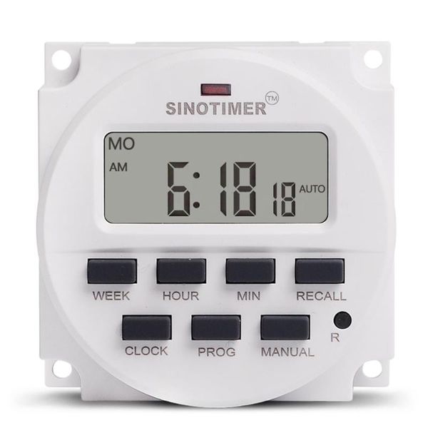 timers sinotimer 5v weekly 7 days programmable digital time switch relay timer control countdown recall cancel for electric appliance
timers sinotimer 5v weekly 7 days programmable digital time switch relay timer control countdown recall cancel for electric appliance