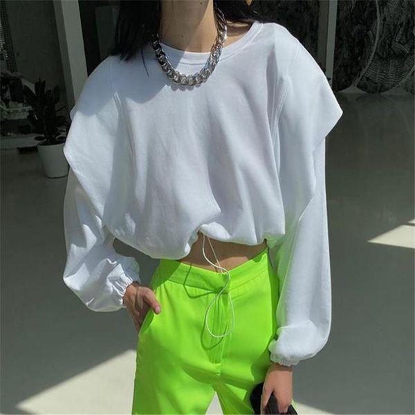 women's hoodies & sweatshirts cropped hoddie lace-up loose party casual round collar long sleeve drawstring thin sweatshirt autumn clot, Black
women's hoodies & sweatshirts cropped hoddie lace-up loose party casual round collar long sleeve drawstring thin sweatshirt autumn clot, Black