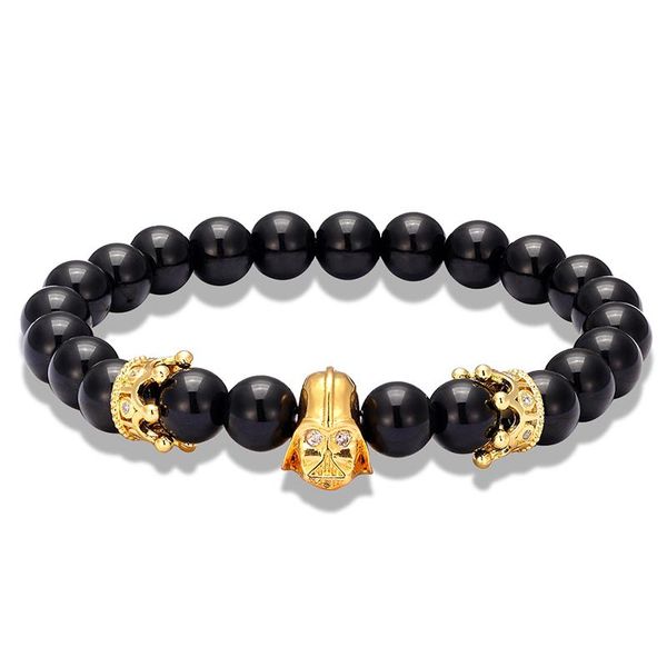 link, chain jaafar knight roman spartan warrior gladiator helmet bracelet men's stone bead spicy yoga stretch jewelry, Black
link, chain jaafar knight roman spartan warrior gladiator helmet bracelet men's stone bead spicy yoga stretch jewelry, Black