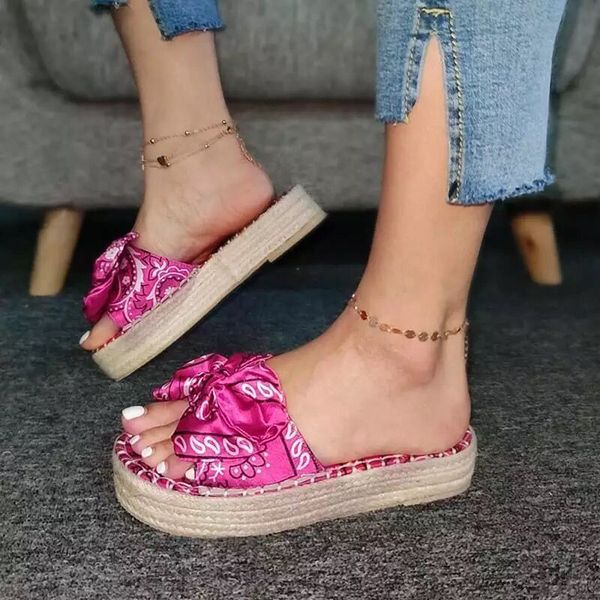 sandals women bowknot slippers summer casual beach muffin slip on platform ladies dress party peep toe female 4ya4, Black
sandals women bowknot slippers summer casual beach muffin slip on platform ladies dress party peep toe female 4ya4, Black