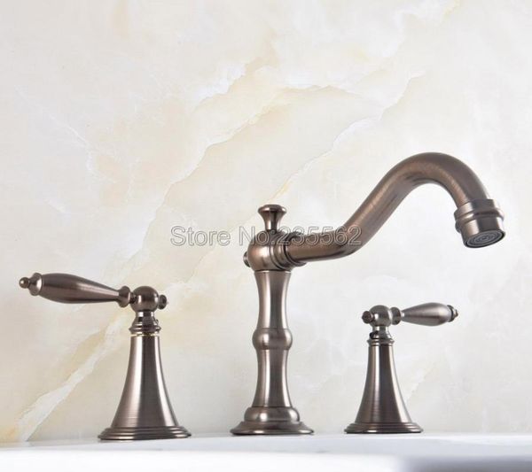 8" widespread brown bronze brass bathroom 3-hole bath tub faucet basin sink mixer taps lnf587 faucets
8" widespread brown bronze brass bathroom 3-hole bath tub faucet basin sink mixer taps lnf587 faucets