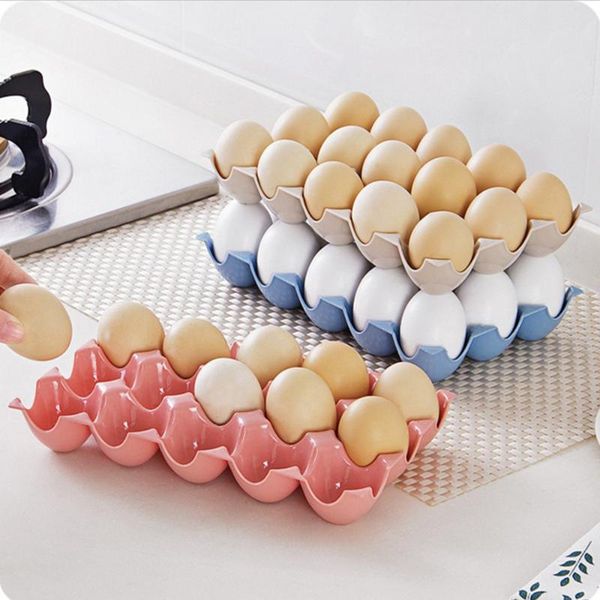 storage bottles & jars 1/2pcs 15grid egg box refrigerator container rack tray eggs holder stackable shelf case organizer
storage bottles & jars 1/2pcs 15grid egg box refrigerator container rack tray eggs holder stackable shelf case organizer