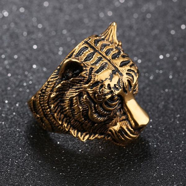 cluster rings steel fashion black gold gothic punk for men retro male dainty ring stainless accessories tiger, Golden;silver
cluster rings steel fashion black gold gothic punk for men retro male dainty ring stainless accessories tiger, Golden;silver