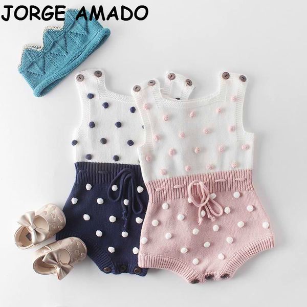 rompers baby bodysuits autumn born pompom polka dot knitted sleeveless romper overalls girl clothes 0-2y e82037 15b3, Blue
rompers baby bodysuits autumn born pompom polka dot knitted sleeveless romper overalls girl clothes 0-2y e82037 15b3, Blue