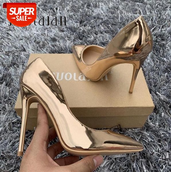 2019 fashion women shoes gold patent leather wedding woman shoes stilettos high heels 12cm/10cm/8cm pointed toe women pumps #kp23
2019 fashion women shoes gold patent leather wedding woman shoes stilettos high heels 12cm/10cm/8cm pointed toe women pumps #kp23