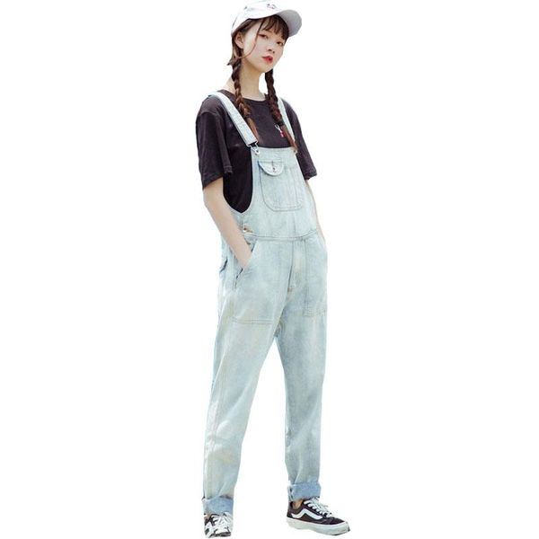 women's jumpsuits & rompers high waist hip hop denim overalls ladies jumpsuit light color large size tooling sling trousers more s-3xl, Black;white
women's jumpsuits & rompers high waist hip hop denim overalls ladies jumpsuit light color large size tooling sling trousers more s-3xl, Black;white