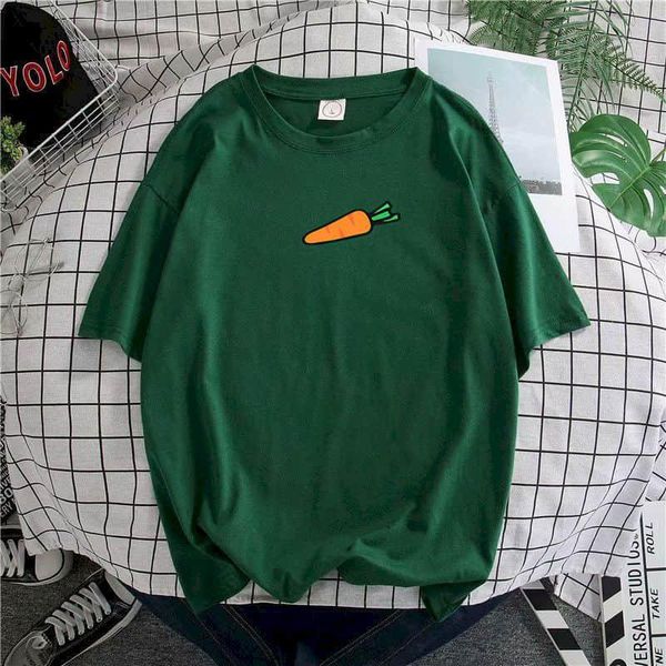women's t-shirt cute junior tshirt women t shirt men high school students print carrot literary short-sleeved half-sleeved, White
women's t-shirt cute junior tshirt women t shirt men high school students print carrot literary short-sleeved half-sleeved, White