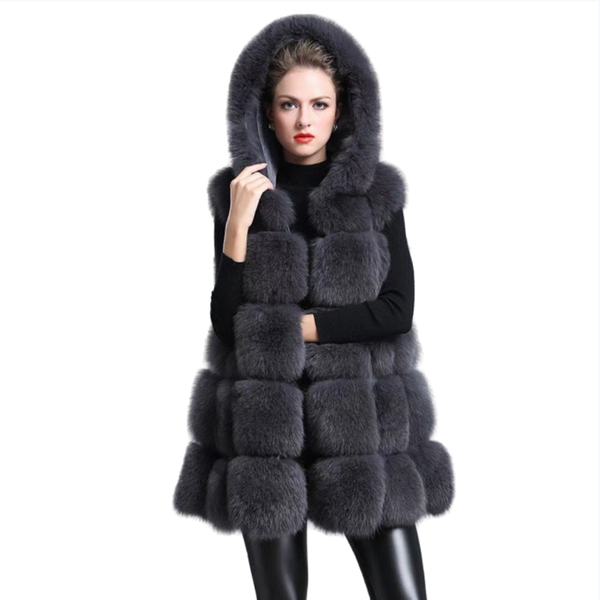 women's fur & faux 2021 winter women coats thick warm coat overcoat sleeveless vest jacket luxury female outerwear, Black
women's fur & faux 2021 winter women coats thick warm coat overcoat sleeveless vest jacket luxury female outerwear, Black