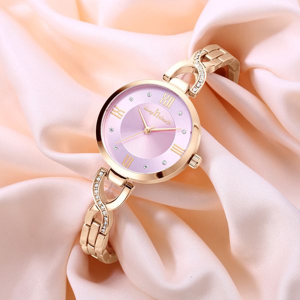 new kwai shui ladies tiktok, fast hand quartz crystal watch, girl student bracelet watch, Slivery;brown
new kwai shui ladies tiktok, fast hand quartz crystal watch, girl student bracelet watch, Slivery;brown