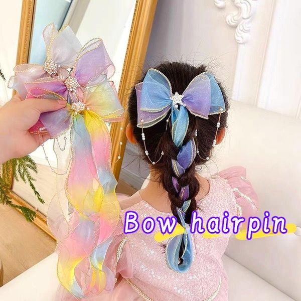 hair accessories children's pendant girl's ribbon bow hairpin gradient pearl headdress little girl headflower princess card, Slivery;white
hair accessories children's pendant girl's ribbon bow hairpin gradient pearl headdress little girl headflower princess card, Slivery;white