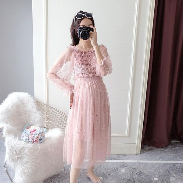 maternity dresses 9802# spring summer fashion party dress sweet elegant perspective long clothes for pregnant women pregnancy, White
maternity dresses 9802# spring summer fashion party dress sweet elegant perspective long clothes for pregnant women pregnancy, White
