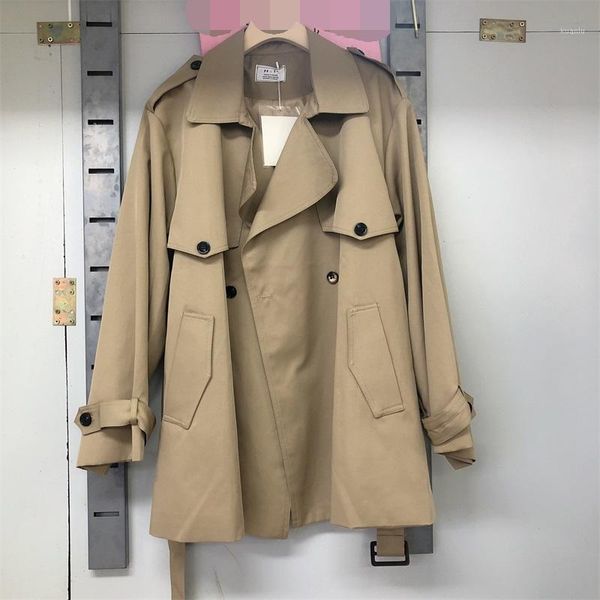women's trench coats vanovich 2022 korean style coat for women solid color wild double-breasted lace windbreaker female, Tan;black
women's trench coats vanovich 2022 korean style coat for women solid color wild double-breasted lace windbreaker female, Tan;black