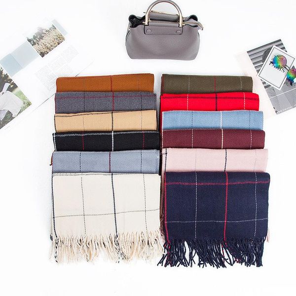 scarves 12color thickening solid color lattice soft 70*180cm women scarf cashmere ladies shawl wrap pashmina muffler, Blue;gray
scarves 12color thickening solid color lattice soft 70*180cm women scarf cashmere ladies shawl wrap pashmina muffler, Blue;gray