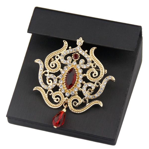 pins, brooches sunspicems gold color crystal for women algeria morocco caftan brooch bride wedding bijoux baroque flower jewelry 2021, Gray
pins, brooches sunspicems gold color crystal for women algeria morocco caftan brooch bride wedding bijoux baroque flower jewelry 2021, Gray