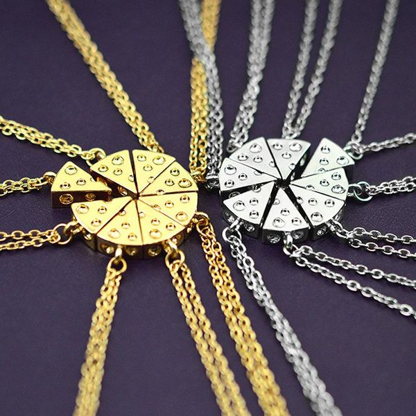 chokers 1 pcs cheese pendant necklace charm tiny pizza friendship for friends women men food jewelry, Golden;silver
chokers 1 pcs cheese pendant necklace charm tiny pizza friendship for friends women men food jewelry, Golden;silver