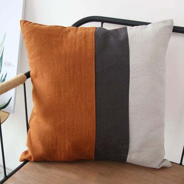 100% natural linen pillow cover solid color decorative throw cushion modern yarn dyed flax 50x50 pillowcase for cafe sofa case
100% natural linen pillow cover solid color decorative throw cushion modern yarn dyed flax 50x50 pillowcase for cafe sofa case