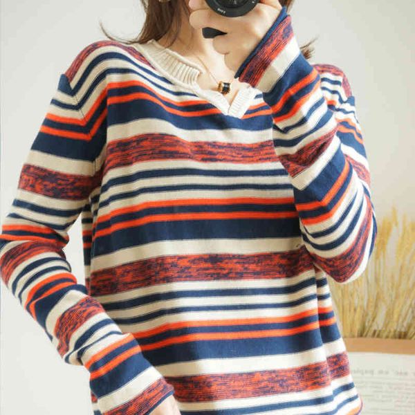 women's sweaters shintimes long sleeve casual striped loose pullover woman autumn winter knitted women femmes pull s3vp, White;black
women's sweaters shintimes long sleeve casual striped loose pullover woman autumn winter knitted women femmes pull s3vp, White;black