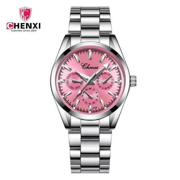 wristwatches fashion 6 colors chenxi brand relogio luxury women's casual watches waterproof watch women dress clock, Slivery;brown
wristwatches fashion 6 colors chenxi brand relogio luxury women's casual watches waterproof watch women dress clock, Slivery;brown