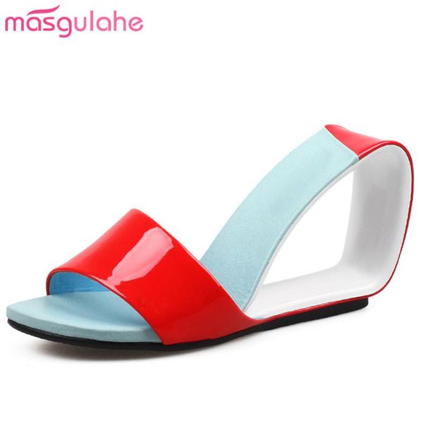 masgulahe 2021 summer sandals women wedges shoes mixed colors genuine leather casual elegant high heels dress, Black
masgulahe 2021 summer sandals women wedges shoes mixed colors genuine leather casual elegant high heels dress, Black