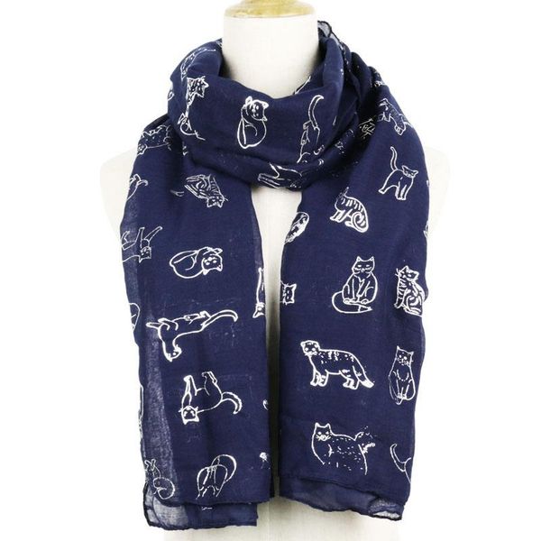 scarves fashion silver foil cat print scarf shawls animal pattern wrap hijab wholesale 10pcs/lot, Blue;gray
scarves fashion silver foil cat print scarf shawls animal pattern wrap hijab wholesale 10pcs/lot, Blue;gray