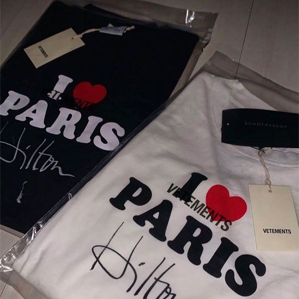 men's t-shirts casual hip hop i love paris subscription vetements short sleeve couple lovers will see loose cotton embroidered t shirt, White;black
men's t-shirts casual hip hop i love paris subscription vetements short sleeve couple lovers will see loose cotton embroidered t shirt, White;black