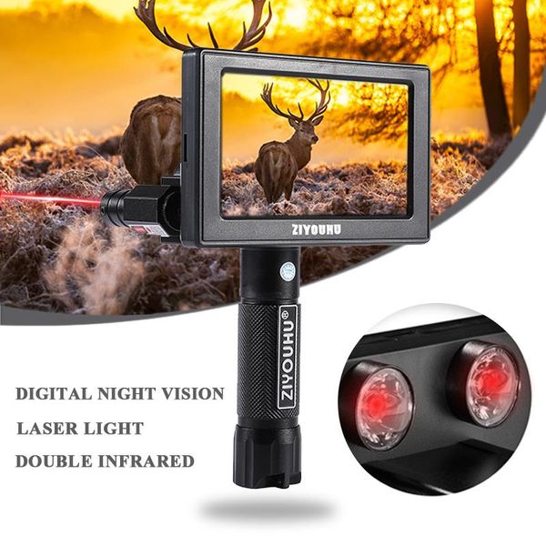 hunting cameras hd night vision device clear image double infared ir long range in full darkness viewer laser red dot sight scope mounted
hunting cameras hd night vision device clear image double infared ir long range in full darkness viewer laser red dot sight scope mounted