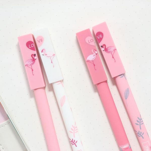 gel pens creative cute cartoon lover flamingo design school student friendly couple set stationery,0.5mm,2pcs/pack
gel pens creative cute cartoon lover flamingo design school student friendly couple set stationery,0.5mm,2pcs/pack