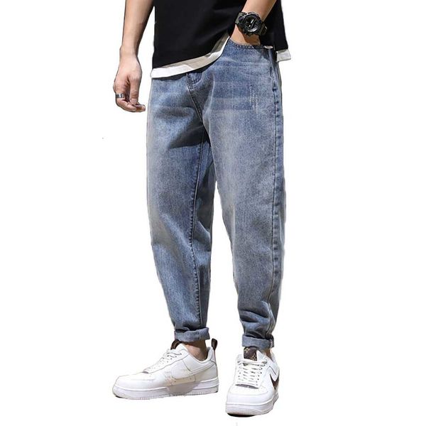 jeans 4 season harem jeans casual denim loose baggy hiphop pants streetwear trousers men clothing, Blue
jeans 4 season harem jeans casual denim loose baggy hiphop pants streetwear trousers men clothing, Blue