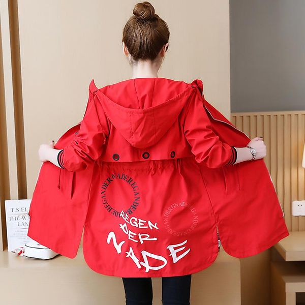 women's trench coats plus size female loose large women basic clothing windbreaker 2021 spring korean hooded long coat, Tan;black
women's trench coats plus size female loose large women basic clothing windbreaker 2021 spring korean hooded long coat, Tan;black