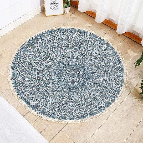 carpets ethnic style cotton linen floor mat round carpet geometric print bedroom bedside rugs home living room decor anti-slip area rug
carpets ethnic style cotton linen floor mat round carpet geometric print bedroom bedside rugs home living room decor anti-slip area rug