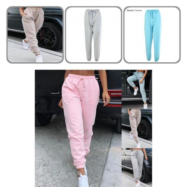 women's pants & capris great elastic waist ankle banded plush casual trousers women sweatpants, Black;white
women's pants & capris great elastic waist ankle banded plush casual trousers women sweatpants, Black;white