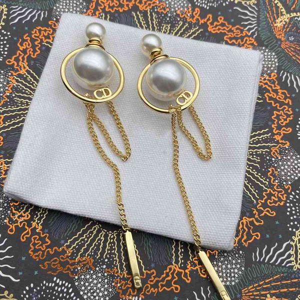 2022 latest factory wholesale temperament pearl earrings female light luxury high sense tassel earrings new trendy net red long earrings, Golden
2022 latest factory wholesale temperament pearl earrings female light luxury high sense tassel earrings new trendy net red long earrings, Golden
