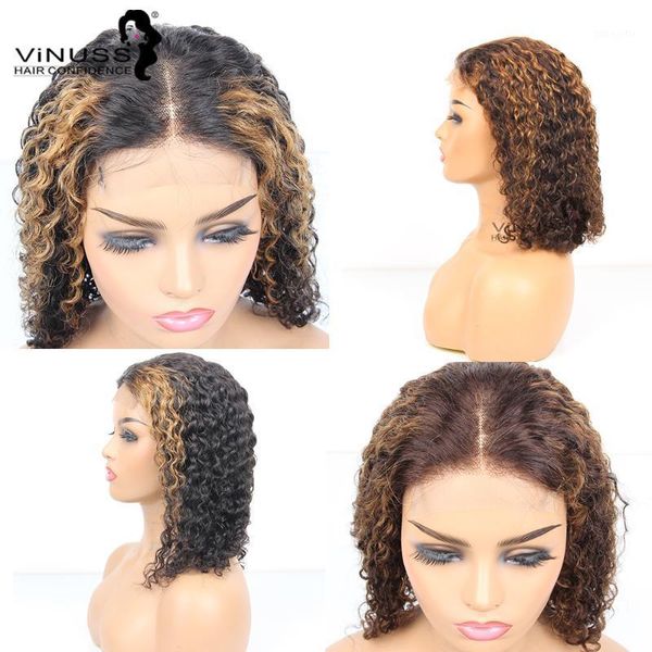 honey blonde highlight brown 1b/27# 4#/27# 4x4 closure short curly bob human hair wigs pre plucked brazilian remy vinuss1, Black;brown
honey blonde highlight brown 1b/27# 4#/27# 4x4 closure short curly bob human hair wigs pre plucked brazilian remy vinuss1, Black;brown