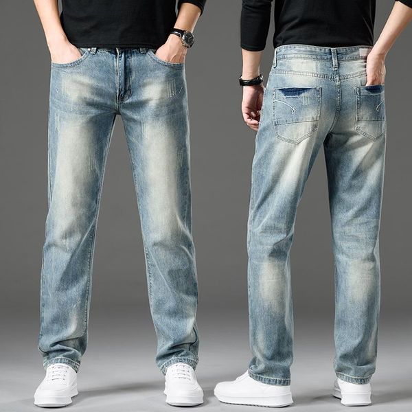 men's jeans fashion light blue men summer thin straight loose casual long pants
men's jeans fashion light blue men summer thin straight loose casual long pants